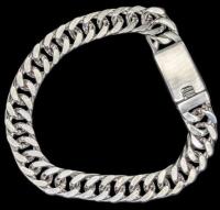 New Miami Cuban Link Chain Bracelet with Box Clasp #28 BB143W, 12mm &times; 9" Long