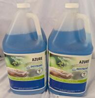 2 New Azure Dustbane Glass Cleaner 4L Jugs.