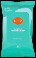 New LUME Cool Cucumber | Acidified Deodorant Wipes for Pits, Privates & Beyond, 45ct