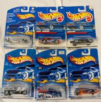 6 Vintage Sealed Hot Wheels Diecast Cars.