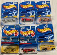 6 Vintage Hot Wheels Diecast Cars
