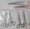 New - 13pc. Basic Minor Surgery Tools Kit w/Steel Box . - 2