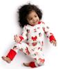 New Size 3-6 Months Baby PARIS HILTON x Monica + Andy Baby Organic Cotton Christmas One Piece Pajama Coverall