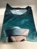 Size XXL Men's Navy Sailor<br/>Graphic T-Shirt - "I'm a Sailor, Not a Captain" Design S/S Round Neck, Casual Summer <br/>Tattoo Print, Breathable Fabric Stock photos added - 6