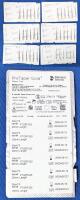 [Dentistry] 36 New DENTSPLY SIRONA ProTaper Gold Rotary Files : SIZE F3, #PTGRF325, 25MM LENGTH | EXP 2029 | 6 Packs of 6 Files Each