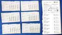 [Dentistry] 36 New DENTSPLY SIRONA ProTaper Gold Rotary Files : SIZE S2, #PTGRS225, 25MM LENGTH | EXP 2029 | 6 Packs of 6 Files Each