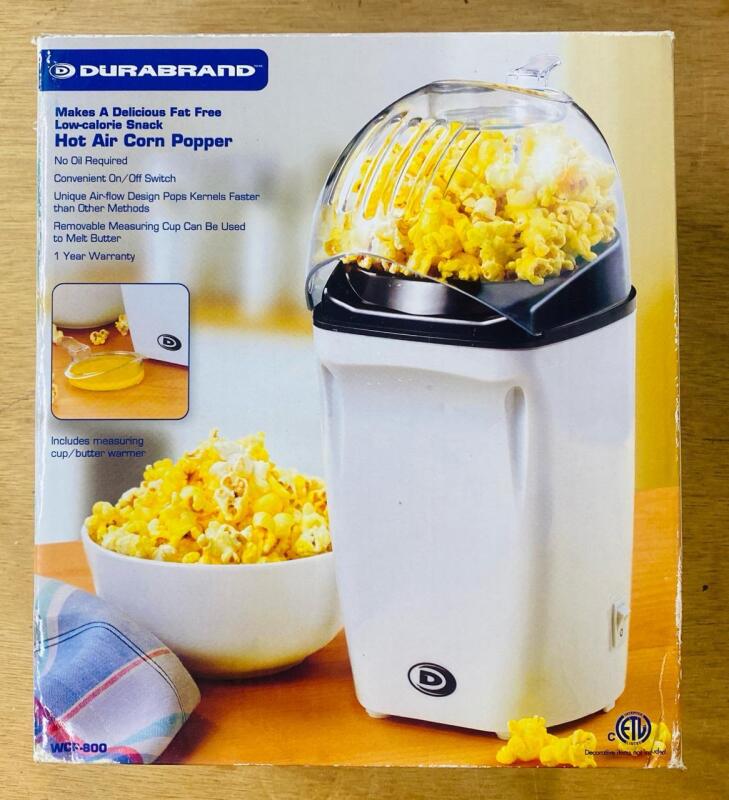 New Durabrand Hot Air Corn Popper