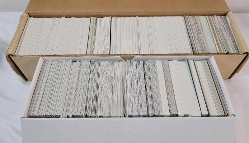 Early 1990s NFL & NBA Trading Card Singles & 1991 Junior Quebec Hockey Trading Card Singles . 800+ Trading Card Singles .