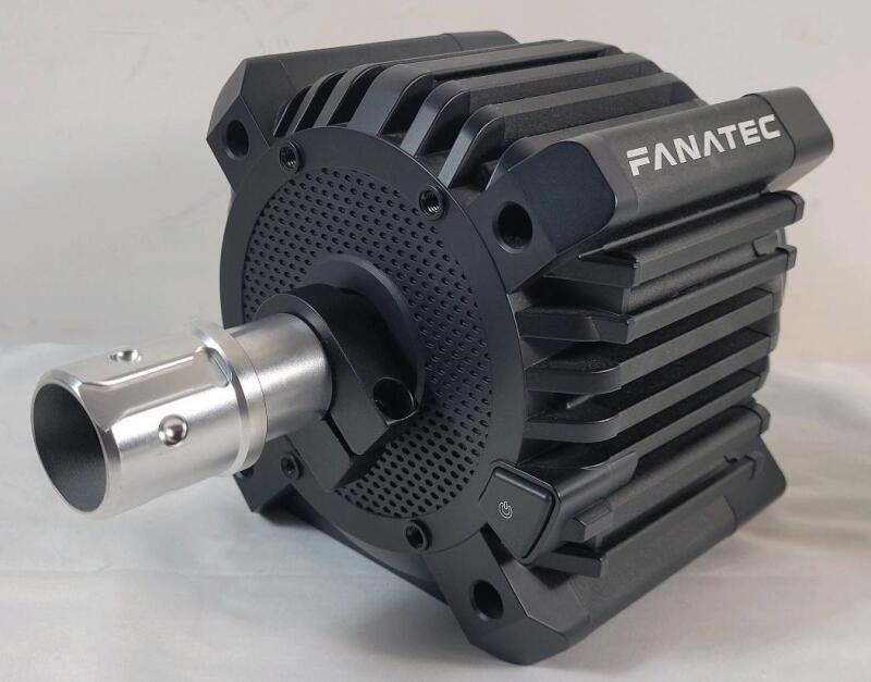 as is - Fanatec Playstation Gran Turismo DD PRO Wheel Base (8 Nm) + QR2 Base-Side (Type-C) . Like New Condition - Pedel Port in Back is Loose . Untested .