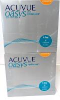 180 New ACUVUE Oasis Hydraluxe 1-Day ASTIGMATISM Contact Lenses || D -2.75, BC 8.5, CYL/AXIS -2.25 180, DIA 14.3 | D -2.75, BC 8.5, CYL/AXIS -1.75 180, DIA 14.3 | EXP 2029-2030 || 2 Sealed Packs, 90 Lenses Each | Over $200 Retail Value!!