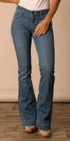 New - Size 2W/34L Women's Kimes Ranch Lola Soho Mid-Rise - Wide Flare Jeans . Fabric: 93% Cotton | 6% Polyester | 1% Elastine . Retail $168