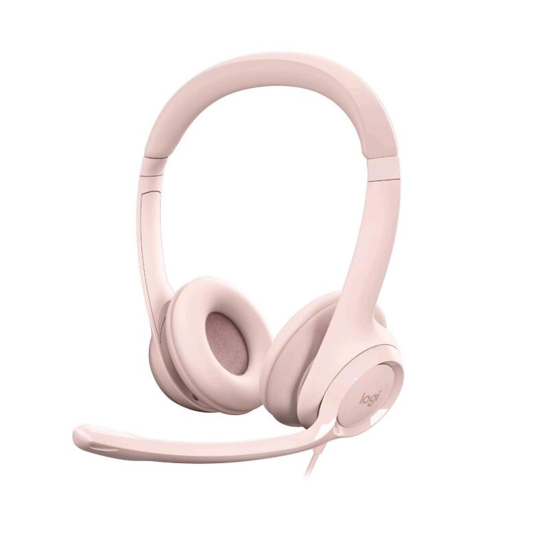 As-New LOGITECH H390 USB Computer Headset with Noise-canceling Mic