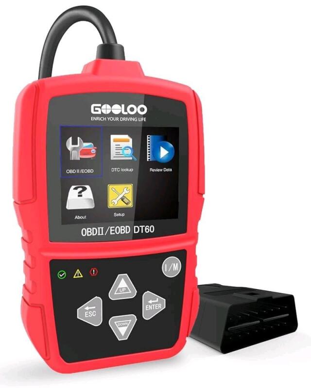 New GOOLOO DT60 CAN OBDII & EOBD Code Reader