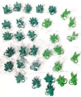 32 New Adult Silicone Straw-Caps : Marijuana / Pot Culture - Fits Most Standard-Size Straws (Reusable & Disposable)