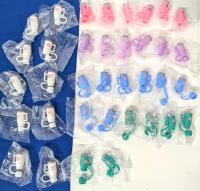 36 New Silicone Straw-Caps : Stanley-Cup / Hydrate-Themed - Fits Most Standard-Size Straws (Reusable & Disposable)
