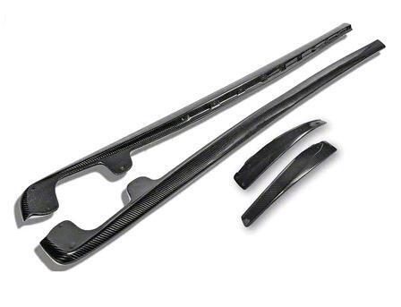 New - 2006-2013 Corvette C6 ZR1 Side Skirt Rocker Panels; Carbon Fiber . Retail $450 . (Excluding Base Models )
