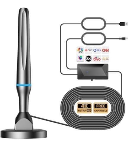New DGUPSP TV Antenna, Supports 4K 1080p