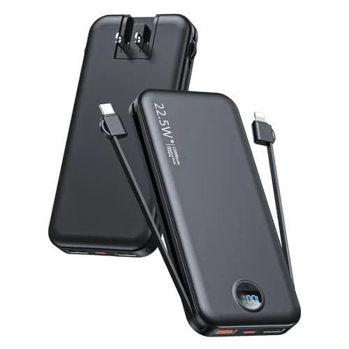 As-New Citicr Portable Power Bank with Dual Output Cable; Retails for $180.96