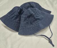 3 New sz 48 (3/4yr) Kid's Bucket Hat with Strap