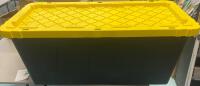 Large, Sturdy Storage Bin - Measures Approximately 39&rdquo;L x 19&rdquo;W x 17.5&rdquo;H