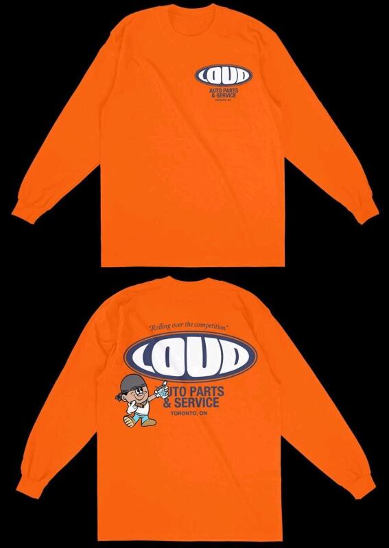 New Size XL Men's ROLLING LOUD RL Mechanics Long Sleeve Tee Official Toronto 2022 Show Merch