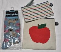 New sz 7-12 Adult Socks Pugs & Donuts & Makeup Cases