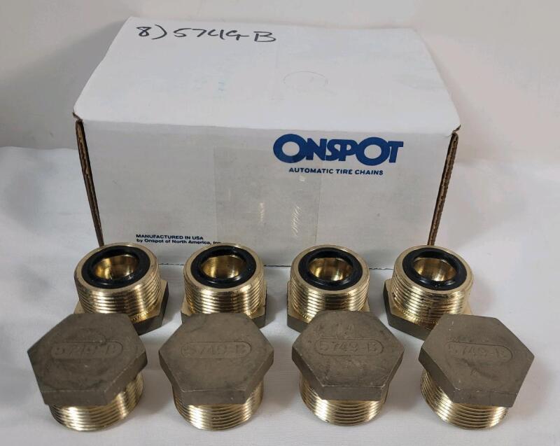 New - 8 OnSpot Arm Pivot Brass Cap . Part # 5749-G