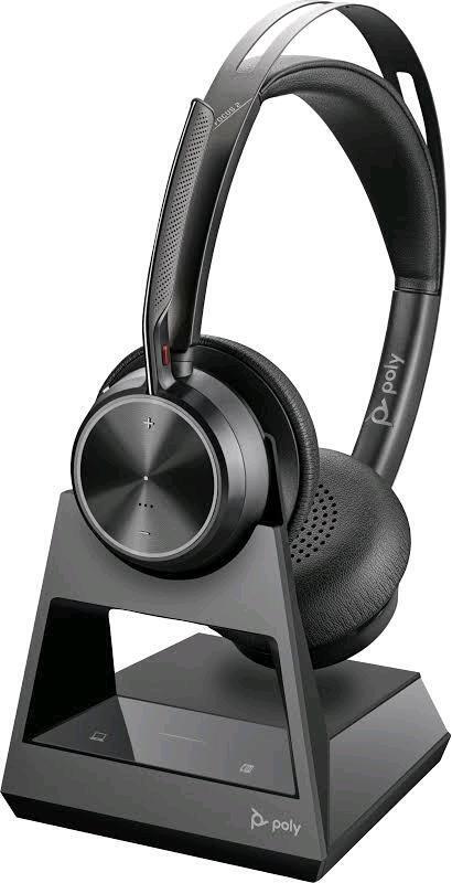 As-New POLY Voyager Focus 2 77Y89AA Wireless USB-C Headset with Charge Stand | Retails Over $250!