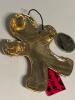 Betsey Johnson Tagged Adorable Multi Rhinestone Gingerbread Brooch approximately 2.20 x 1.85&rsquo;&rsquo; Back Bale for Pendant - 5