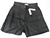 New Size 0 Women's BANANA REPUBLIC European Flax Premium Line Button-Up Shorts | Retails for $120!!