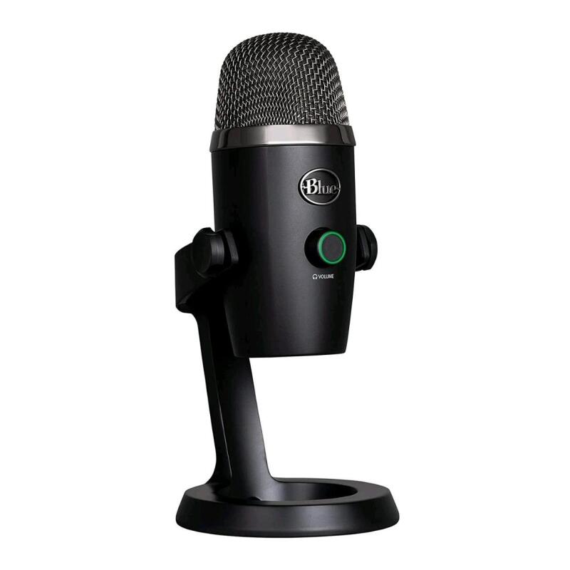As-New LOGITECH Blue Yeti Nano Premium Dual-Pattern USB Microphone with Blue Vo!ce | Retails $129.99!