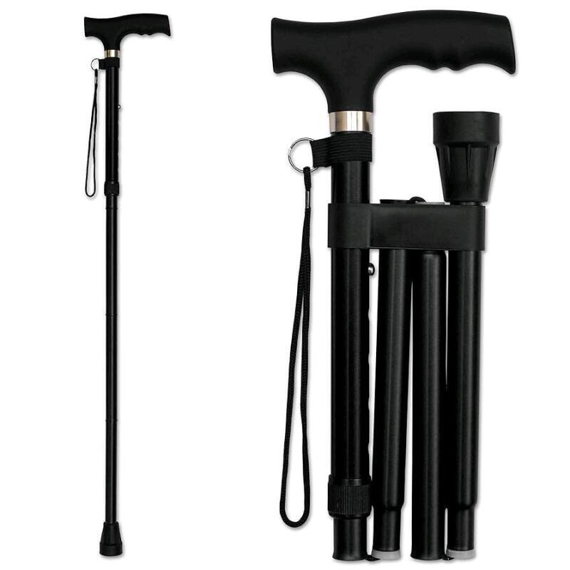 New RMS Derby-Handle Folding Cane, For The More Active Cane User - Folds to Just 11"! Retails $50