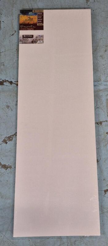 New Masterpiece 18 by 54" Vincent Pro 7/8" Deep Pau Protrait Smooth 14 oz Acrylic Primed Artist Canvas Retails over $100