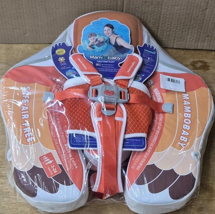 New Mambobaby Chest Baby Float with Canopy Shade Retails for Over $100