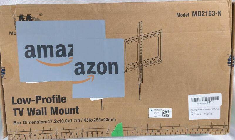 Mounting Dream MD2163 Low Profile Wall TV Mount.