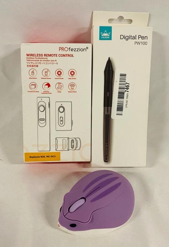 3 Mixed Controllers, Includes Mouse, Wireless Remote Control, and Digital Pen