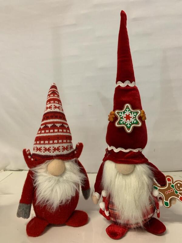 2 New Gnome Decorations | Tallest is 16&rdquo;