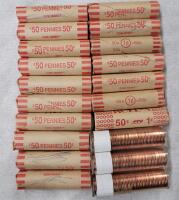 20 Rolls Canadian One Cent Pennies .