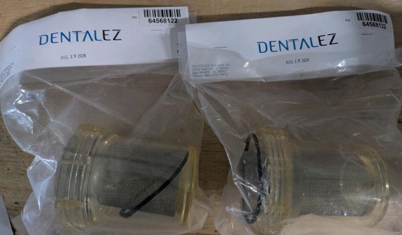 2 New DentalEZ Solids Collector Replacement Kit. Part # 604568122