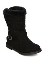 New Size 12 Girls Little Angel Quilted Hearts Riding Winter Boot.