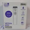 New - WAHL Professional Animal Vetiva Mini Cordless Veterinary Trimmer for Dogs, Cats & Pets , Model #88420 - Veterinary Grade - Pet Mini Safe Trimmer - White . Retail $340 - 2