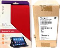 5 New TARGUS iPad Mini 4, 3, 2 & 1 Safe Fit Protective Cases (Red) THZ59303GL-52