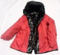 New XL Sized Red Puffer Jacket
