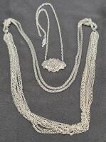2 Chain Necklaces - Sarah Coventry
