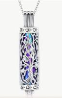 New Stainless Steel Heart Tree Of Life Pendant Necklace Keepsake Jewelry For Ashes Stock photos added