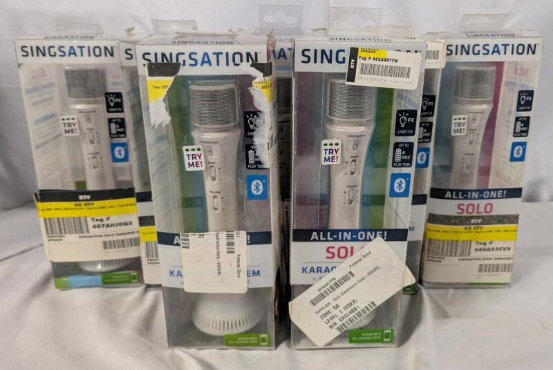 7 New Singstation Solo All In One Karaoke System.