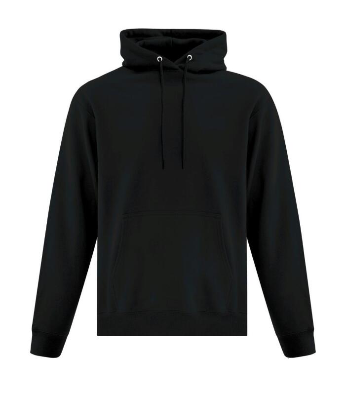 New Size 2XL Men's ATC Authentic T-Shirt Co Black Cotton Blend Pullover Hoodie