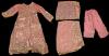 7 New Assorted Size Women's & Teen Girls 2-4 Piece Cambric Tunic & Elastic Waist Trouser Sets (incl Matching Scarves When Applicable) - 3