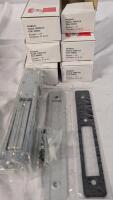 6 New LSDA Deadbolt 1-1/8" with Faceplate.