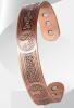 6 Strong Magnets Solid Copper Magnetic Tree of Life Bracelet Open Cuff Bangle with Intricate Celtic Knot Desig 3&rsquo;&rsquo; Diameter 1.5&rsquo;&rsquo; opening Large Wrists - 3